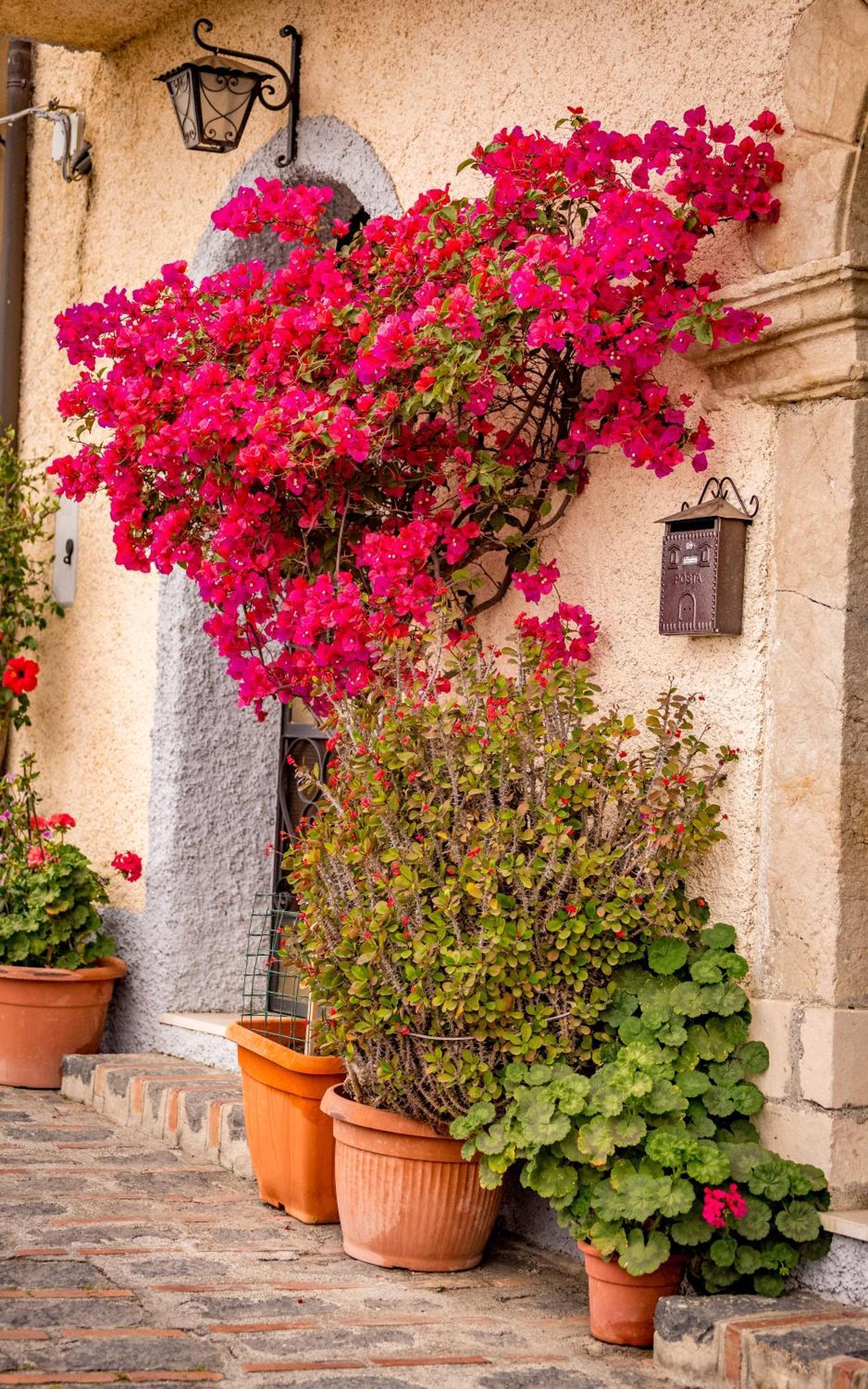 Apartmán Casa Dei Fiori Con La Vista A Taormina Schiso Exteriér fotografie
